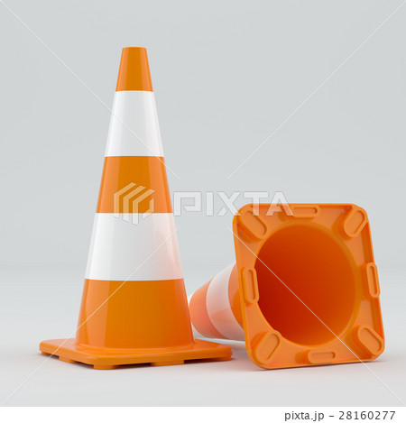 Two traffic cones Two traffic cones 28160277