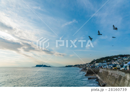 Sunset over the sea 28160739