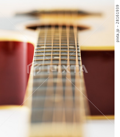Acoustic guitar bridge and strings Acoustic guitar bridge and strings 28161939