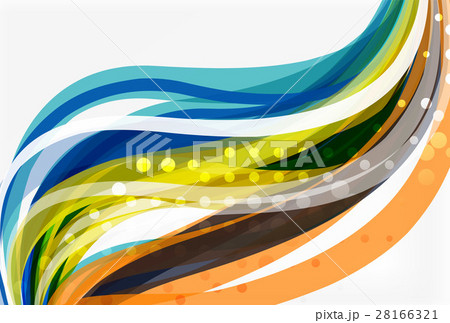 Colorful stripes on light background 28166321