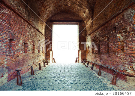Corridor through the fortress 28166457