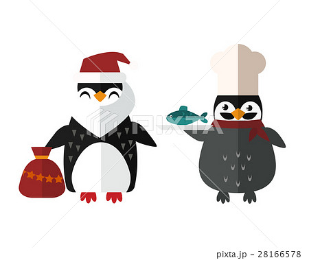 Penguin vector animal character illustration. 28166578