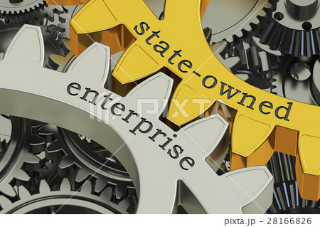 state-owned enterprise SOE concept 28166826