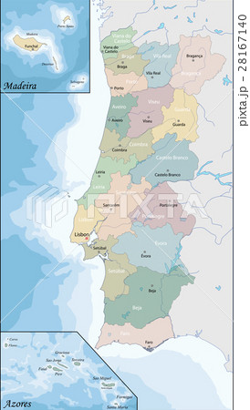 Map of Portugal 28167140