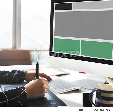 Web Design Template Copy Space Concept Web Design Template Copy Space Concept 28168193