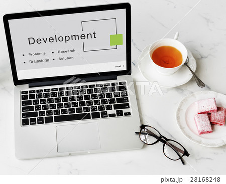 Development Business Startup Strategy Goals Concept 28168248