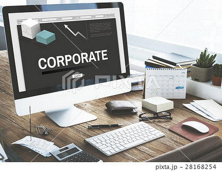 Corporate Business Strategy Development Concept 28168254