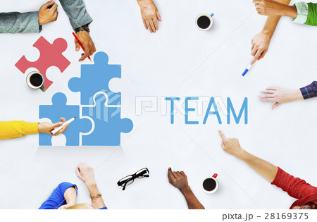 Teamwork Connection Cooperation Partnership Concept 28169375