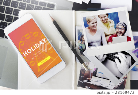 Holiday Vacation Travel Destination Graphic concept 28169472