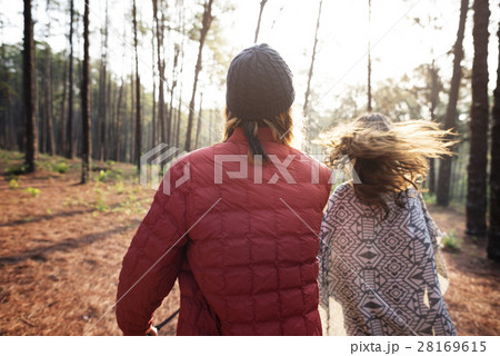 Couple Exploring Trip Holiday Concept 28169615