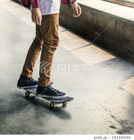 Skateboard Extreme Sport Skater Park の写真素材