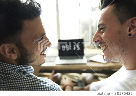 Gay Couple Love Home Concept 28170425