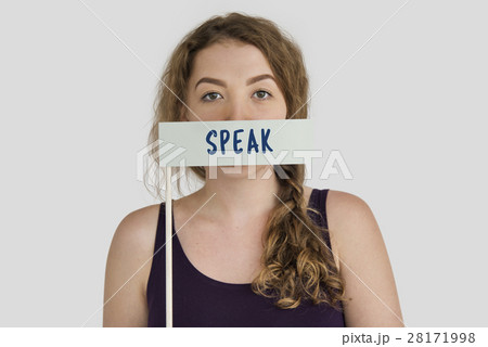 Speak Pronouce Chatting Word Concept Speak Pronouce Chatting Word Concept 28171998