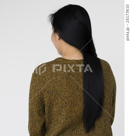 Asian Woman Beautiful Look Concept 28173610