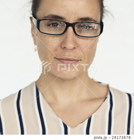 Woman Casual Cuacasian Emotion Adult Concept 28173678