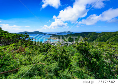 沖縄県 慶良間諸島 座間味島 高月山展望台 沖縄県 慶良間諸島 座間味島 高月山展望台 28174582