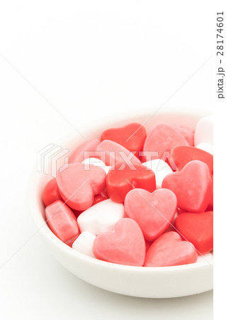 ハート型キャンディ: Heart-shaped candies 28174601