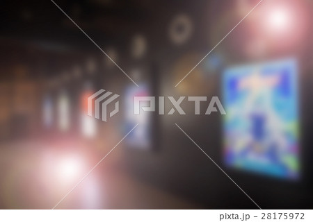 Abstract Blurred Background with LED Lighting 28175972