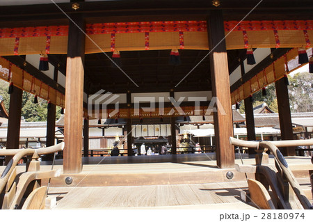 舞台 御祖賀茂神社 舞台 御祖賀茂神社 28180974