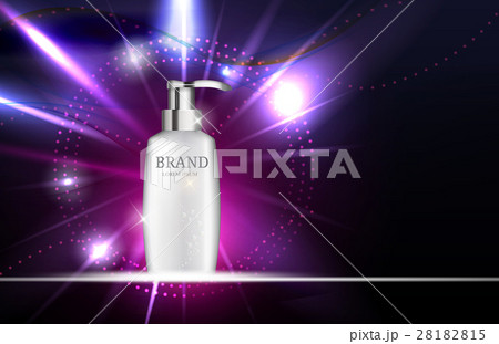 Shower Gel Bottle Template for Ads or Magazine Shower Gel Bottle Template for Ads or Magazine 28182815