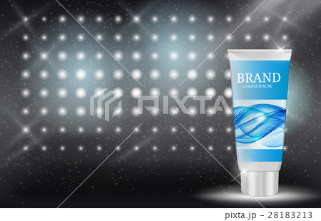 Hand Care Cream Bottle, Tube Template for Ads or 28183213