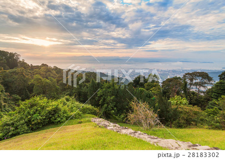Cityscape view from top of the Penang hill 28183302