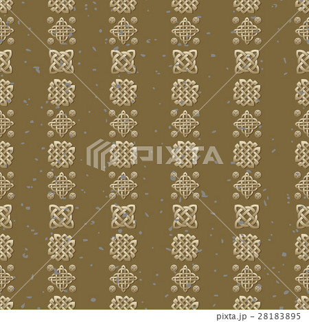 Celtic knot seamless pattern 28183895