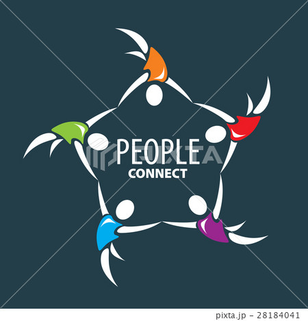 vector logo people 28184041