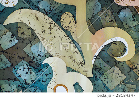 Plants, fragment, hot batik, background texture 28184347