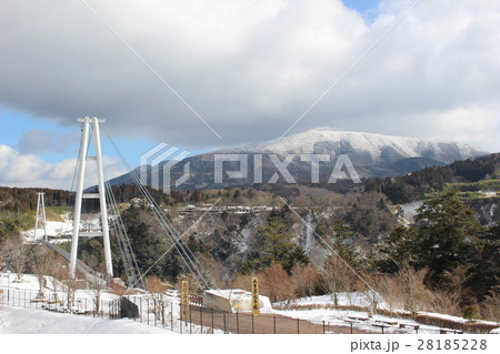 九重”夢”大吊橋の雪景色 28185228