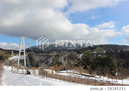 九重”夢”大吊橋の雪景色 28185231