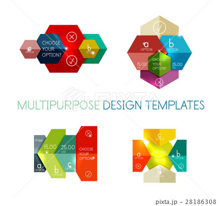 Paper infographic template 28186308