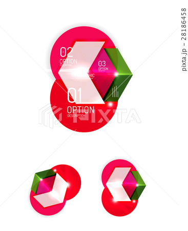 Paper infographic elements Paper infographic elements 28186458