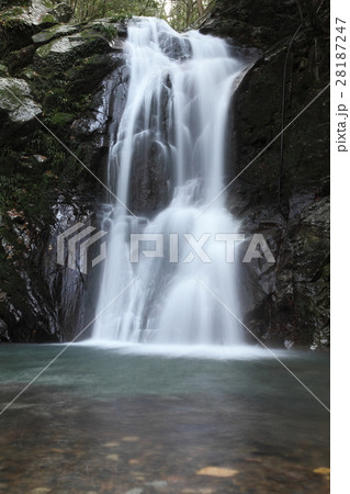 琴弾の滝の写真素材