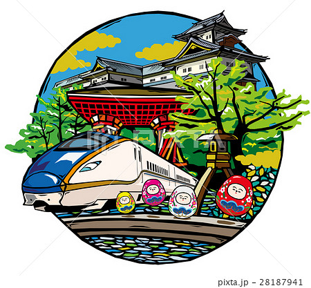 金沢イラスト 28187941