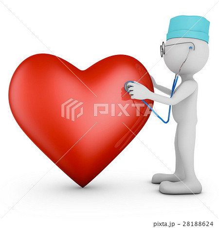 Doctor and red heart 28188624