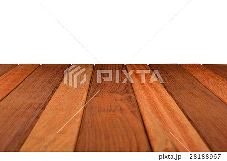 Wood table top isolated on white background Wood table top isolated on white background 28188967