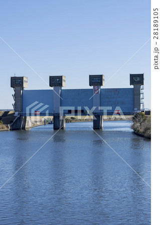 岩淵水門　荒川　隅田川 28189105