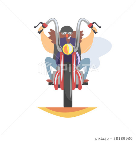 Outlaw Biker Club Member With Long Beard Outlaw Biker Club Member With Long Beard 28189930