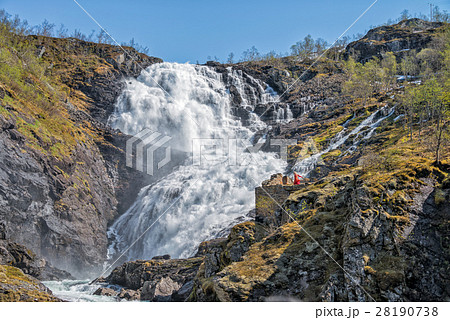 Kjosfossen, Flam, Norway. Kjosfossen, Flam, Norway. 28190738