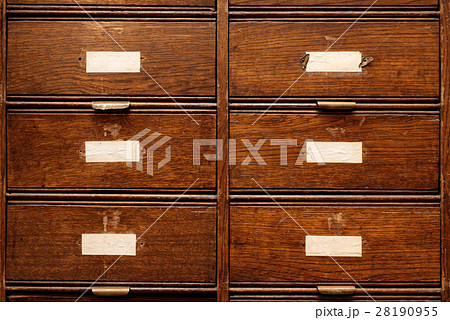 Wooden cabinet with drawers 28190955