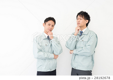 男性　作業員 28192678