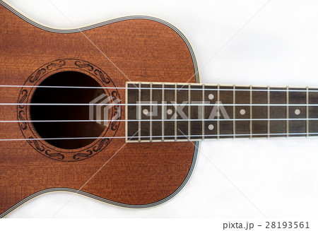 Ukulele on white background 28193561