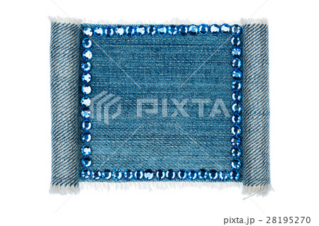 Jeans frame folded in the form of manuscripts 28195270