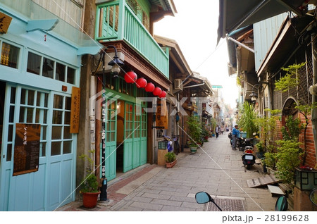 台南・神農老街の路地 台南・神農老街の路地 28199628