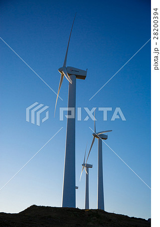 Spanish village landscape with windmills Spanish village landscape with windmills 28200394