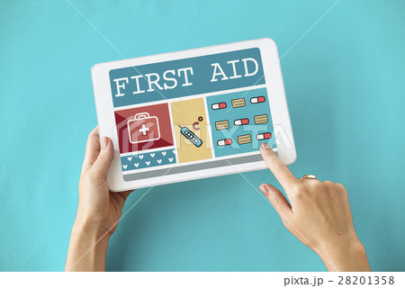 First Aid Kit Health Concept 28201358