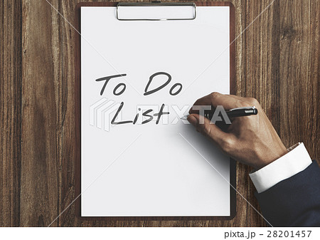 To Do List Personal Organizer Management Reminder Task Concept 28201457