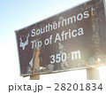 南アフリカ アフリカ大陸最南端のアガラス岬 看板 28201834