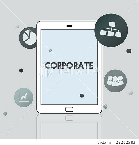 Corporate Creative Process Marketing Strategy Concept Corporate Creative Process Marketing Strategy Concept 28202583